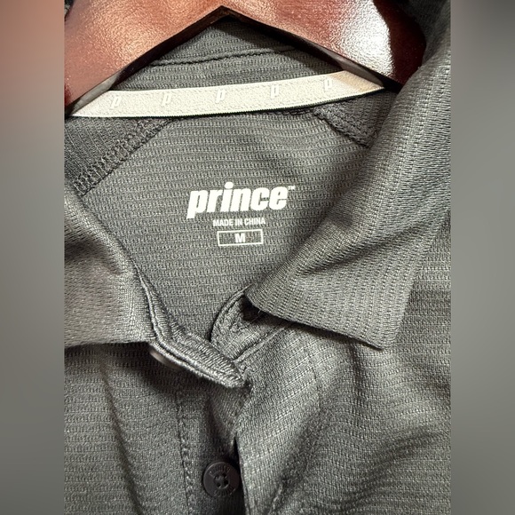 Prince Black Men's Polo Shirt - Picture 3 of 6
